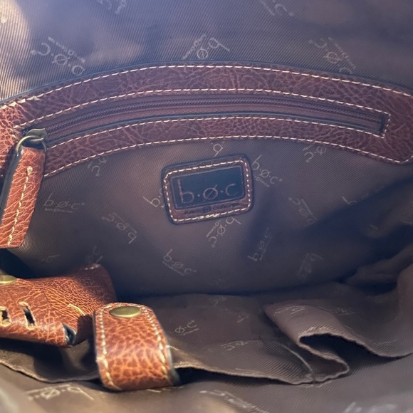 B.O.C Born Concept Beautiful Burgundy Purse Crossbody Medium Sized - Picture 5 of 13